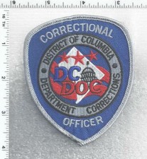 District of Columbia Dept of Corrections Officer 3rd Issue Uniform Take-Off