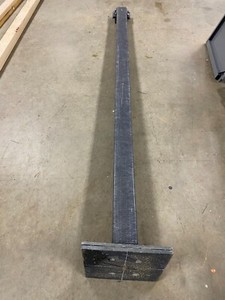 Carbon Fiber Structural Square Post 8 ft 4"x4"