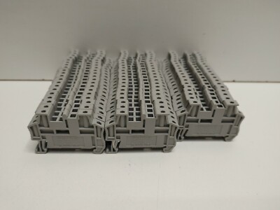 LOT OF 58 NEW OLD STOCK! PHOENIX CONTACT SNAP ON END BRACKETS CLIPFIX 35-5