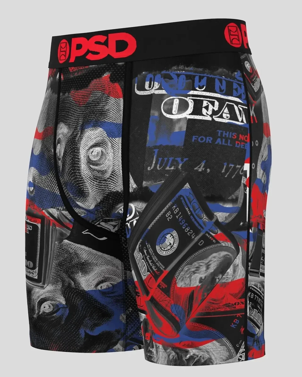 Lsjuee Panama Map Flag Boxer da Uomo Slip da Uomo Boxer Elasticizzato Traspirante Slip da Uomo