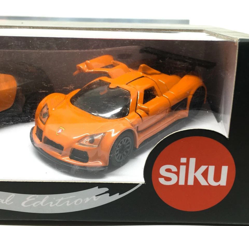 Juego SIKU Gumpert Apollo 2009 Naranja y Audi R8 Spyder Negro Ref#6310 1/55 (3") Foto 4 de 4