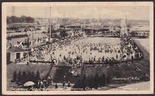 Circa 1932 Real Photo RPPC Postcard Swimming Pool Sunnyside, TORONTO, Ontario