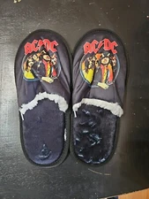 Ac/dc House Slippers Size M
