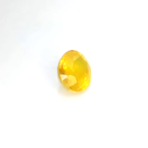 1.18cts Yellow natural sapphire oval cut loose gemstones "see video" - Video 1 of 1