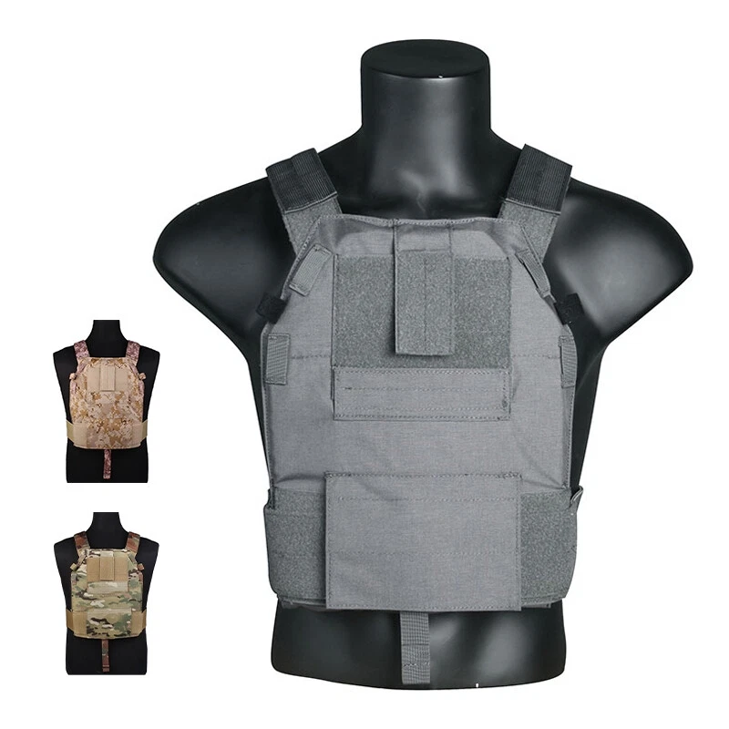 Emersongear Tactical LBT6094 Style SLICK Medium Plate Carrier Hunting Vest Nylon - Image 2 of 4
