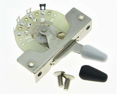 5-Wege Gitarren-Pickup Wahlschalter mit Spitzen und Schrauben für Strat Tele Gitarren