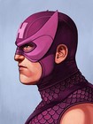 Mondo Hawkeye Mike Mitchell Portrait Print Marvel Comics Avengers Giclee Proof — photo 3