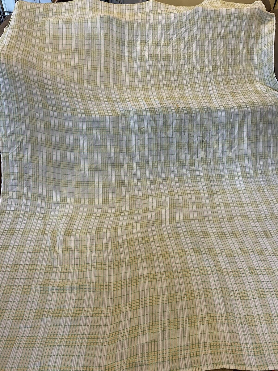 Vtg 70s Sears ToughCord Bedspread 75W X 120L FLAWS | eBay