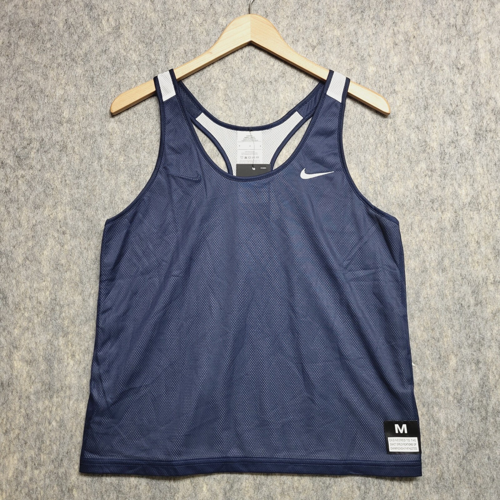 Nike Club Speed Reversible Lacrosse Pinnie Women's Medium Tank Navy