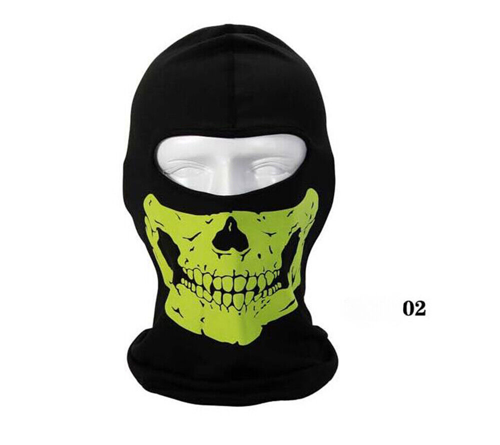 Fantasma crânio facial máscara crânio Punisher exterminador Reaper  Balaclava Tactical máscara Halloween Costume de treinamento de esqui 2.0 -  AliExpress