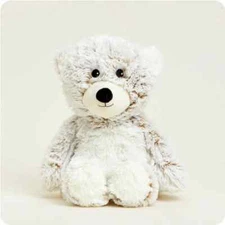 Warmies Marshmallow Bear Heatable and Coolable Weighted Stuffed Animal Plush