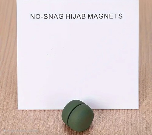 HIJAB MAGNET PINS MATTE SHINY METTALIC STRONG MAGNETS SNAG FREE - Picture 11 of 34