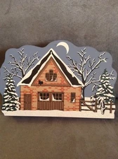 THE CAT'S MEOW 2004 #04-954 OVER THE RIVER AND THROUGH THE WOODS WINTER SCENE