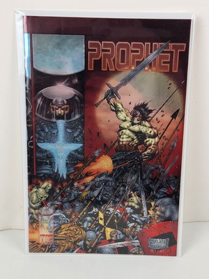 Prophet #1 Image Comics August 1995 Foil Chrome Splatt N Marlo