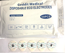 ECG Snap Electrodes Foam Tear Drop 36mm x 42mm 50/pk 3pk lot
