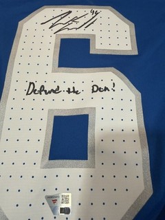 Jack Campbell Signed Nike Authentic Detroit Lions Jersey Fanatics COA
