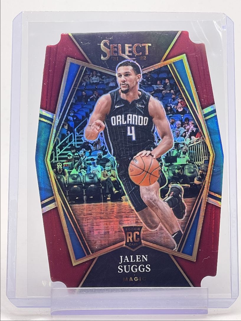JALEN SUGGS 2021-22 SELECT PREMIER ROOKIE MAROON PRIZM DIE CUT RC /175 Q3249