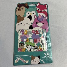 Original Squishmallow Vinyl Stickers - 35 Per Package - NEW