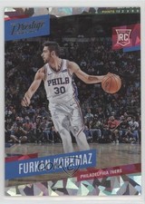 2017-18 Panini Prestige Rookies Crystal 111/199 Furkan Korkmaz #196 0zq6