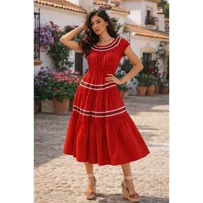 tory burch poplin embroidered dress Tory Burch Tiered Embroidered Cotton Poplin Wrap Maxi Dress, $490 | NET-A-PORTER.COM