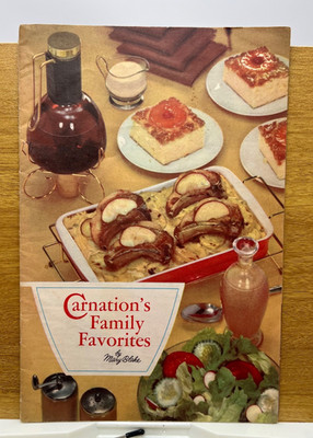 Carnation's Family Favorites by Mary Blake VTG Cookbook Pamphlet/Booklet 1956
