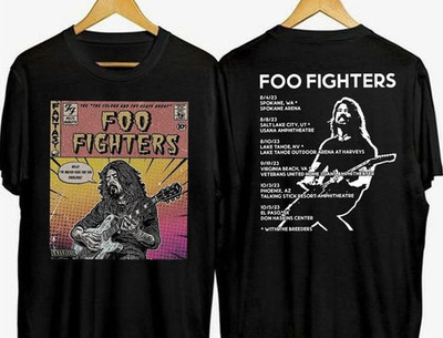 Foo Fighters Tour 2Sides Shirt Grunge Gift For Fan Shirts Classic T-S shirt