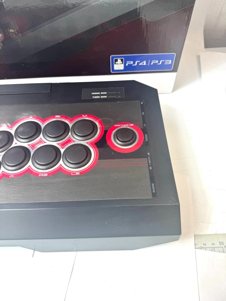 HORI Real Arcade Pro.V HAYABUSA Arcade Stick PS4 PS3 Boxed Complete NTSC-J Japan - Image 4 of 4