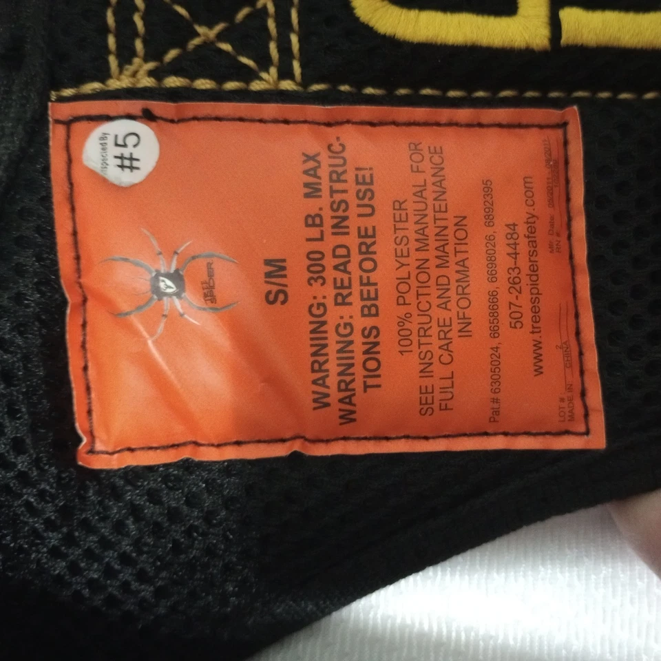Tree Spider Adult Size S/M Hunting Safety Harness....NEVER USED!! - Image 3 of 4