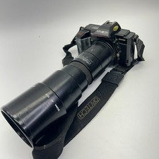 Minolta Maxxum 5000 with Sigma 400mm AF Telephoto Lens  OP/Tech Neck Strap