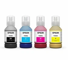 Epson T49M 140ml Genuine Sublimation Inks (4 Colors) For Epson SureColor F570