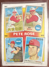 Topps 1986 The Pete Rose Years Career Highlights #3 Pete Rose Reds MLB