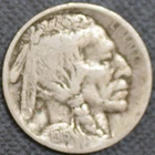 1915-D  F-VF  Buffalo Nickel,  Strong Date