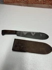 USMC Bolo Knife Machete with Boyt 45 Sheath Vintage Military WW2