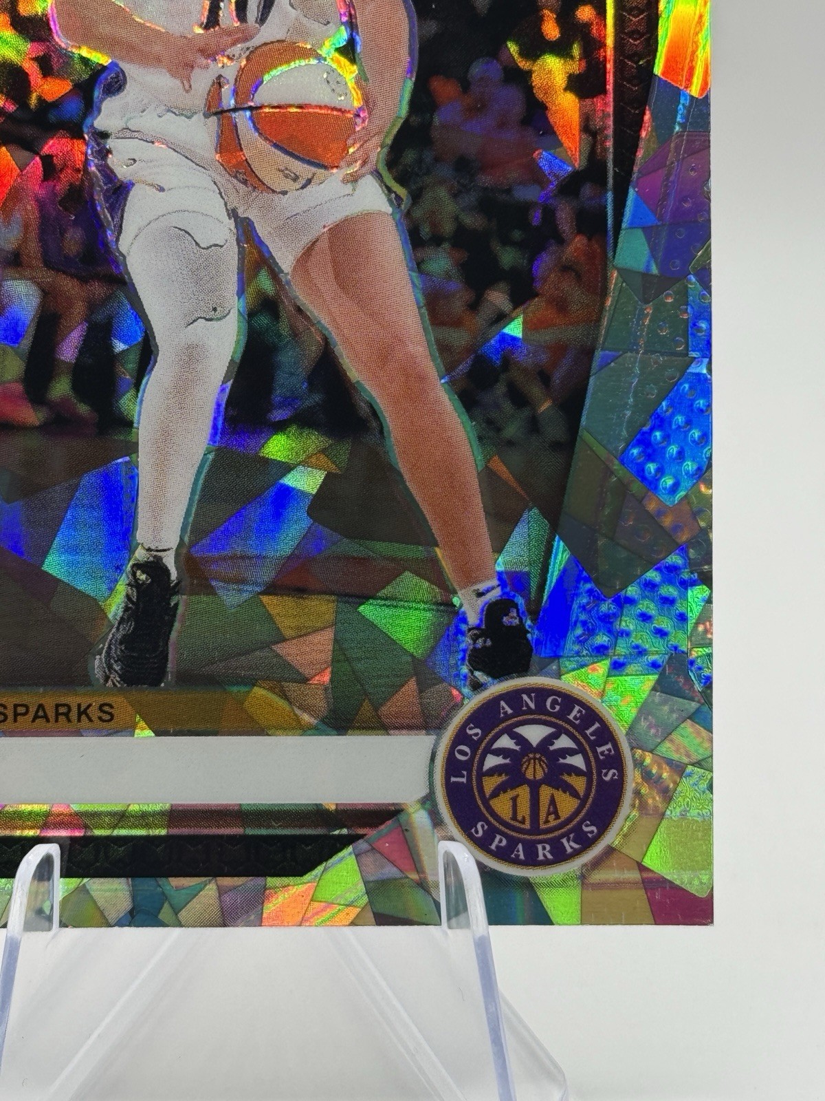 ❄️ 2024 WNBA Panini Prizm - Kia Nurse #129 Ice Prizm - Los Angeles Sparks view 7