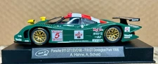 SLOT IT SICA23c PORSCHE 911 GT1 EVO98 USED 1/32 SLOT CAR w/ CRACKED GEAR**