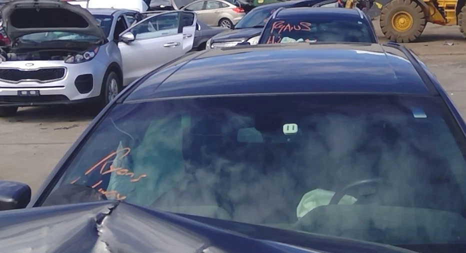 13-15 2016 17 18 19 Lincoln MKT Passenger RH Sun Visor in Black w/ Illumination Foto 3 de 4