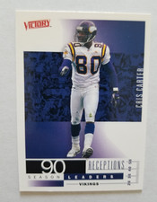 2000 Upper Deck Victory #205 Cris Carter Minnesota Vikings Season Leaders