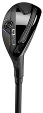 Left TaylorMade Qi10 Tour Rescue 19.5 3H Hybrid Stf Tensei CK Blue 80 Val