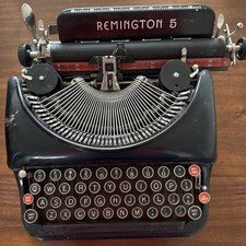 Vintage 1930's Remington  5 Typewriter  Great Condition  Made In USA  thumbnail