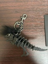 COACH Rexy Dinosaur Mohawk Charm Keychain Rare Auth