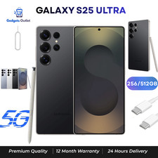 Image of Samsung Galaxy S25 Ultra 256GB/512GB 5G Factory Unlocked Brand New Sealed Phone