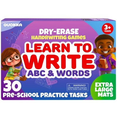 Busy Book Practice Handwriting for Kids - ABC - Learn to Write for Toddlers 3...