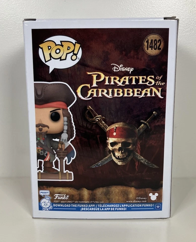 Pirates Caribbean #1482 Jack Sparrow Funko Pop! Vinyl Figure Specialty Exclusive - image 2 of 4