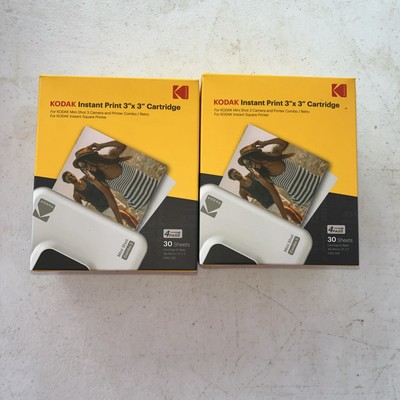 Kodak Instant Print 3''x3'' Cartridge - Value Priced - 2 pack