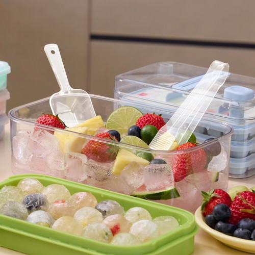 12 Pcs Mini Ice Clip Spoon Short Tongs Plastic Food Bar Tool Scoop - Picture 7 of 12