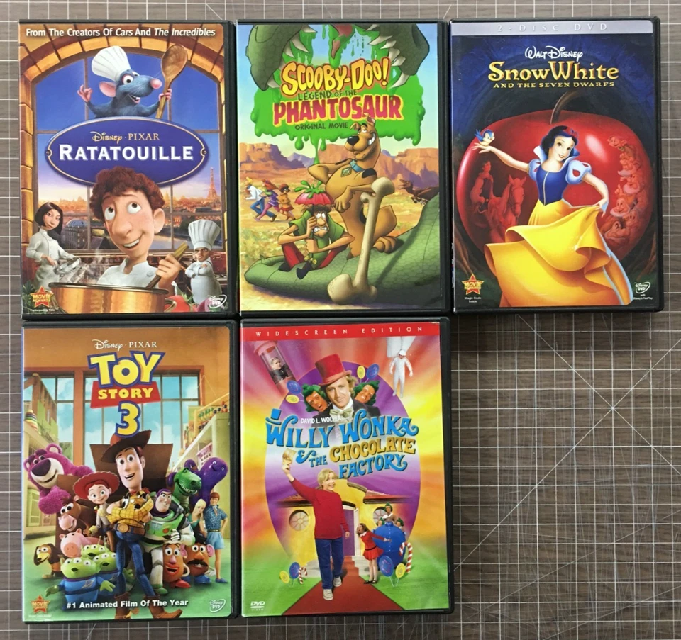 Kids / Animation DVD Movies Disney, Pixar, Dreamworks etc- You Pick - US Seller - Image 2 of 2