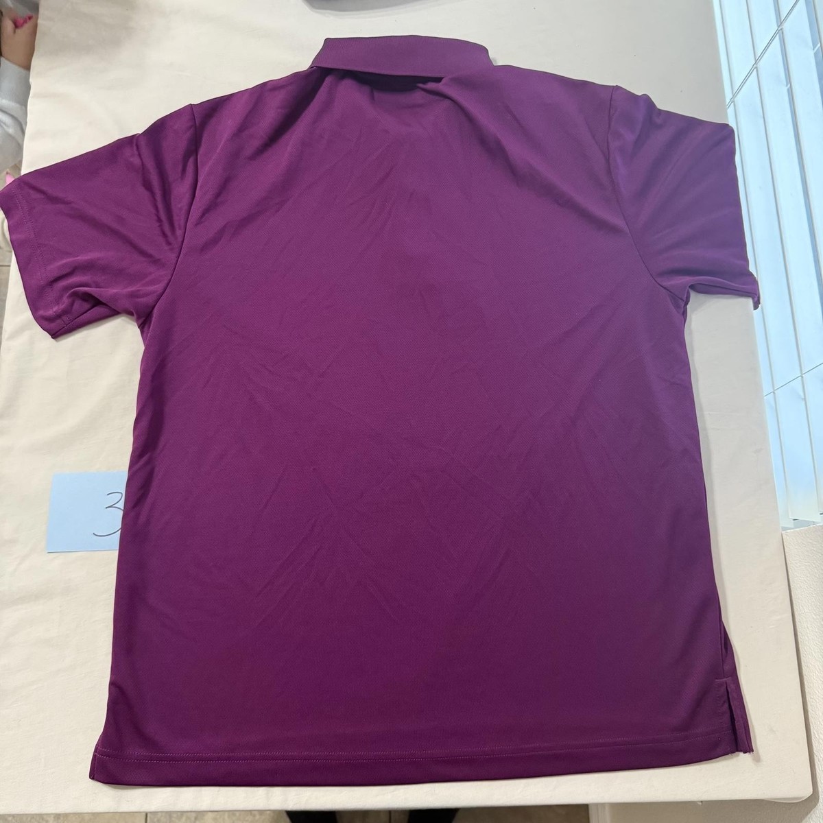 PGATOUR Airflux Men's Polo Shirt Large Burgundy View 5