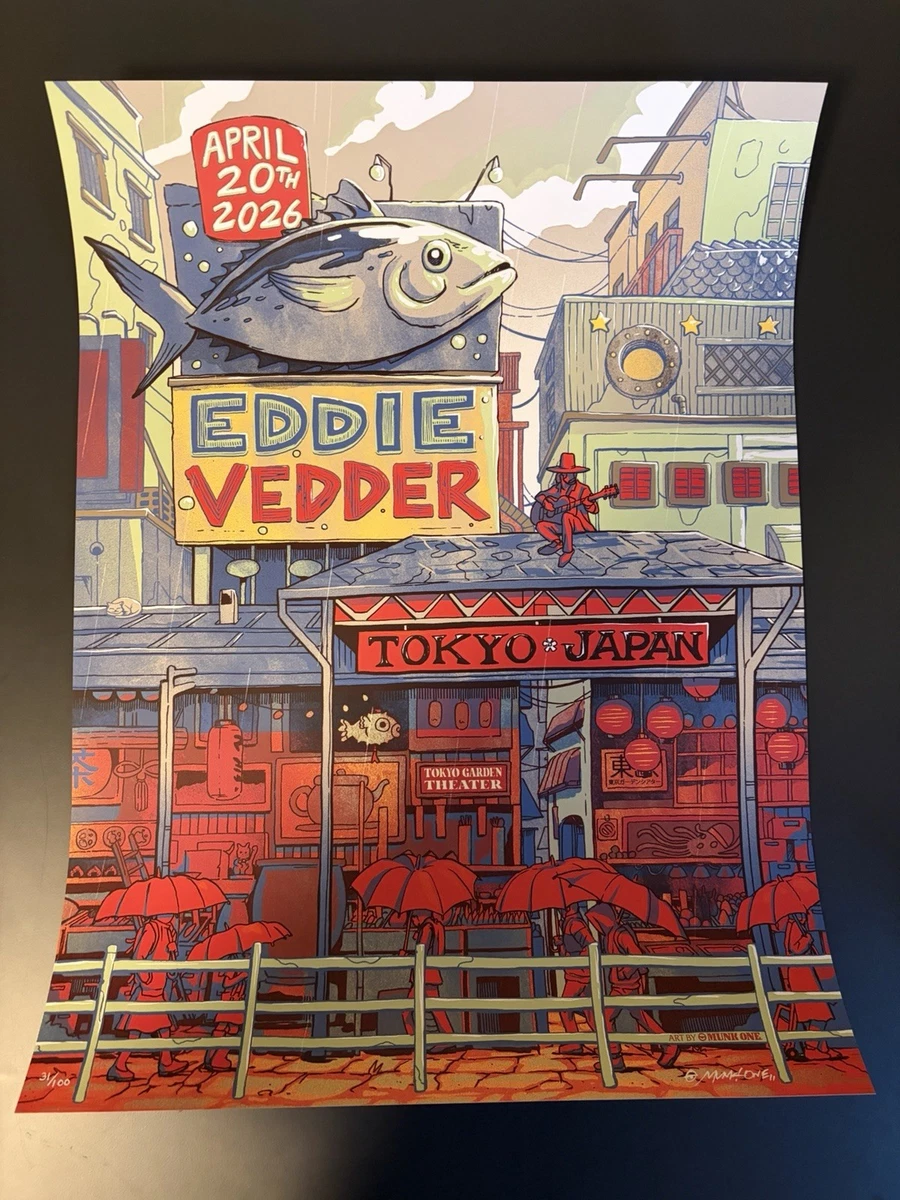 Eddie Vedder Poster for sale | eBay
