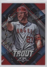 2022 Topps Fire Flame Mike Trout #81 b4d
