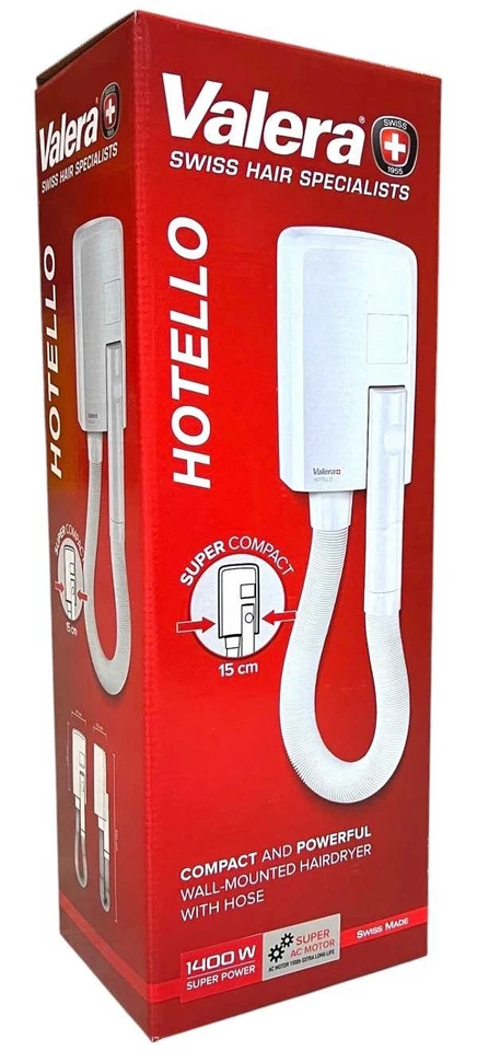 Valera Hotello Super AC Professioneller Schlauch-Wandhaartrockner 832.02/T - Bild 1 von 1